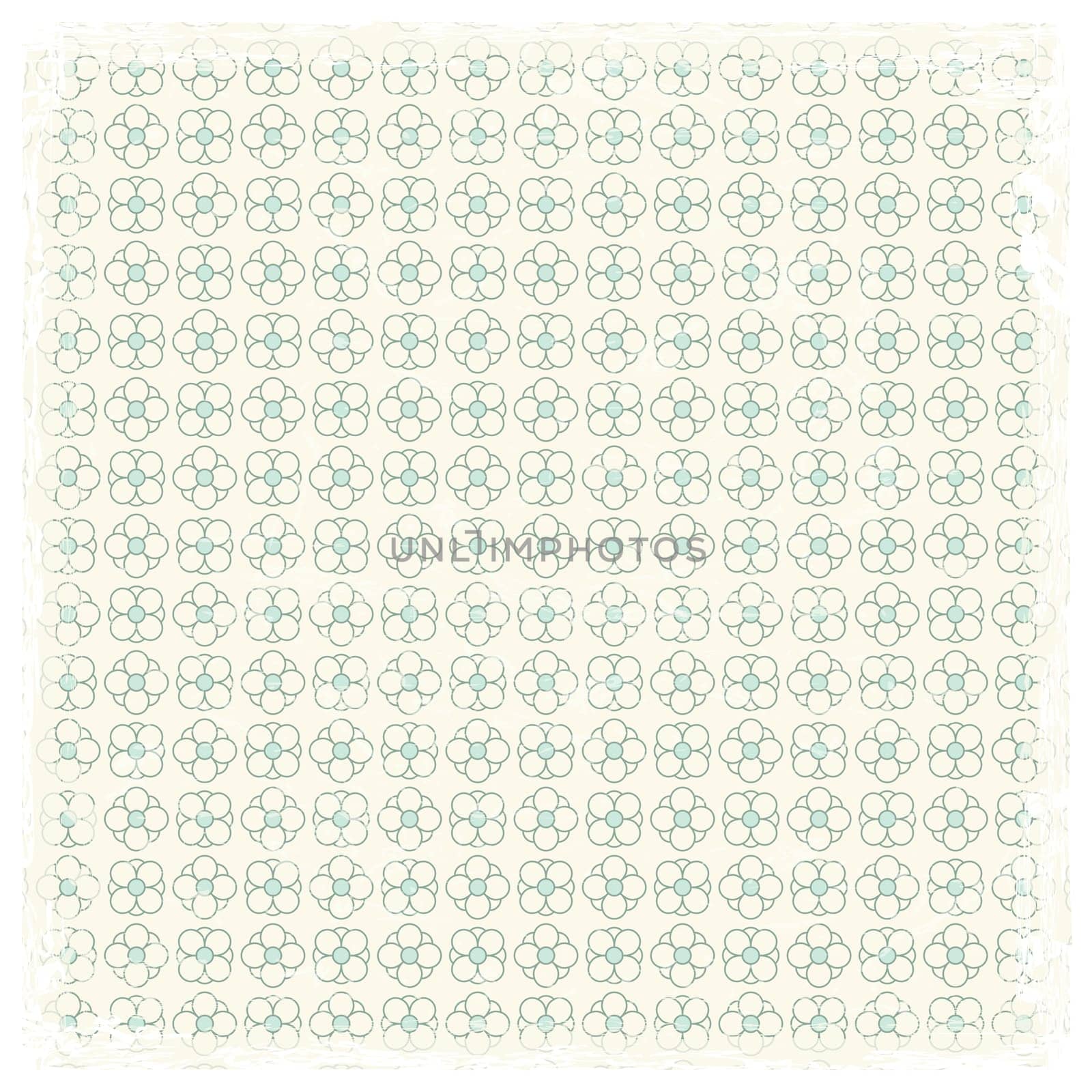vector of colored vintage background with white frame