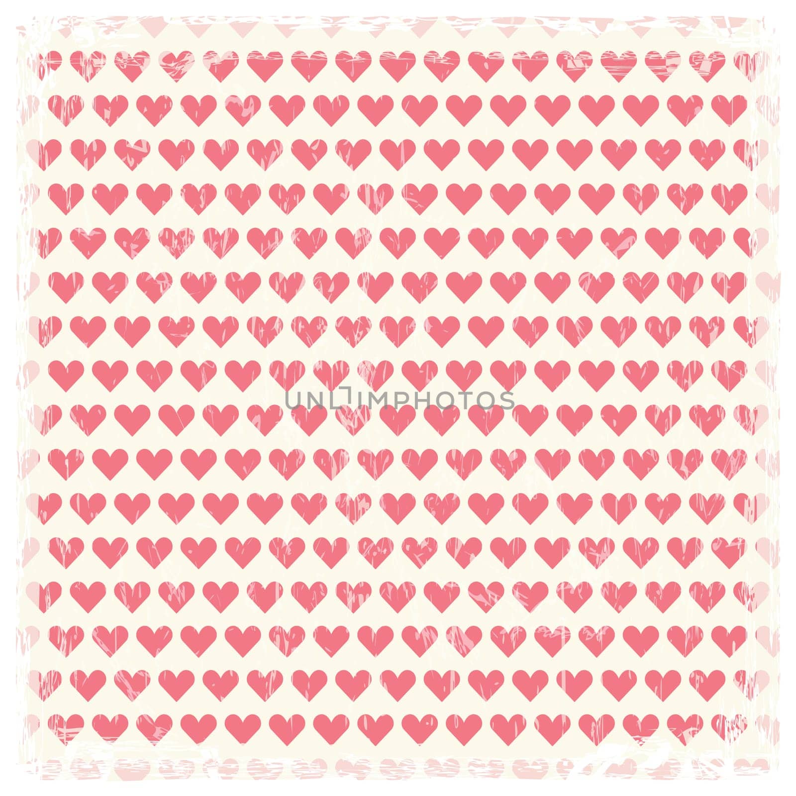 vector of colored vintage background with white frame