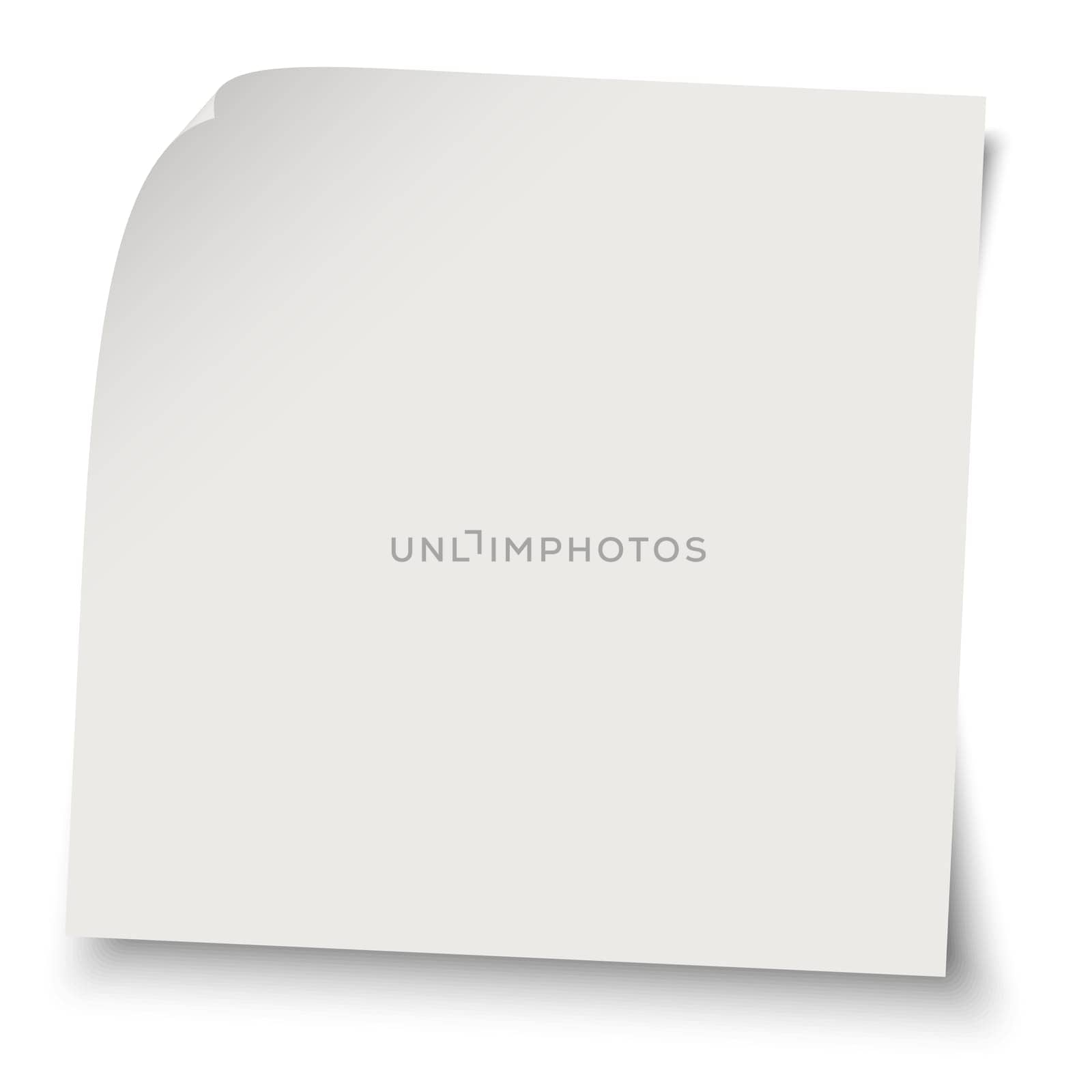 Note / note grey blank