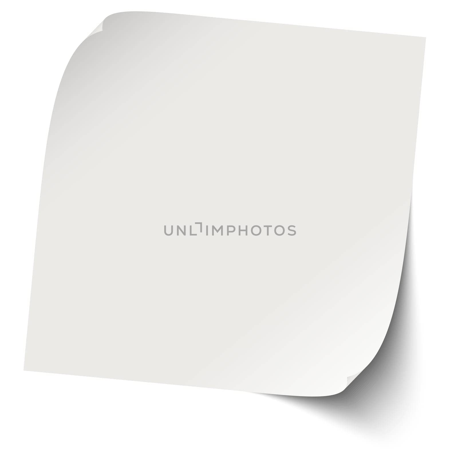 Note / note grey blank