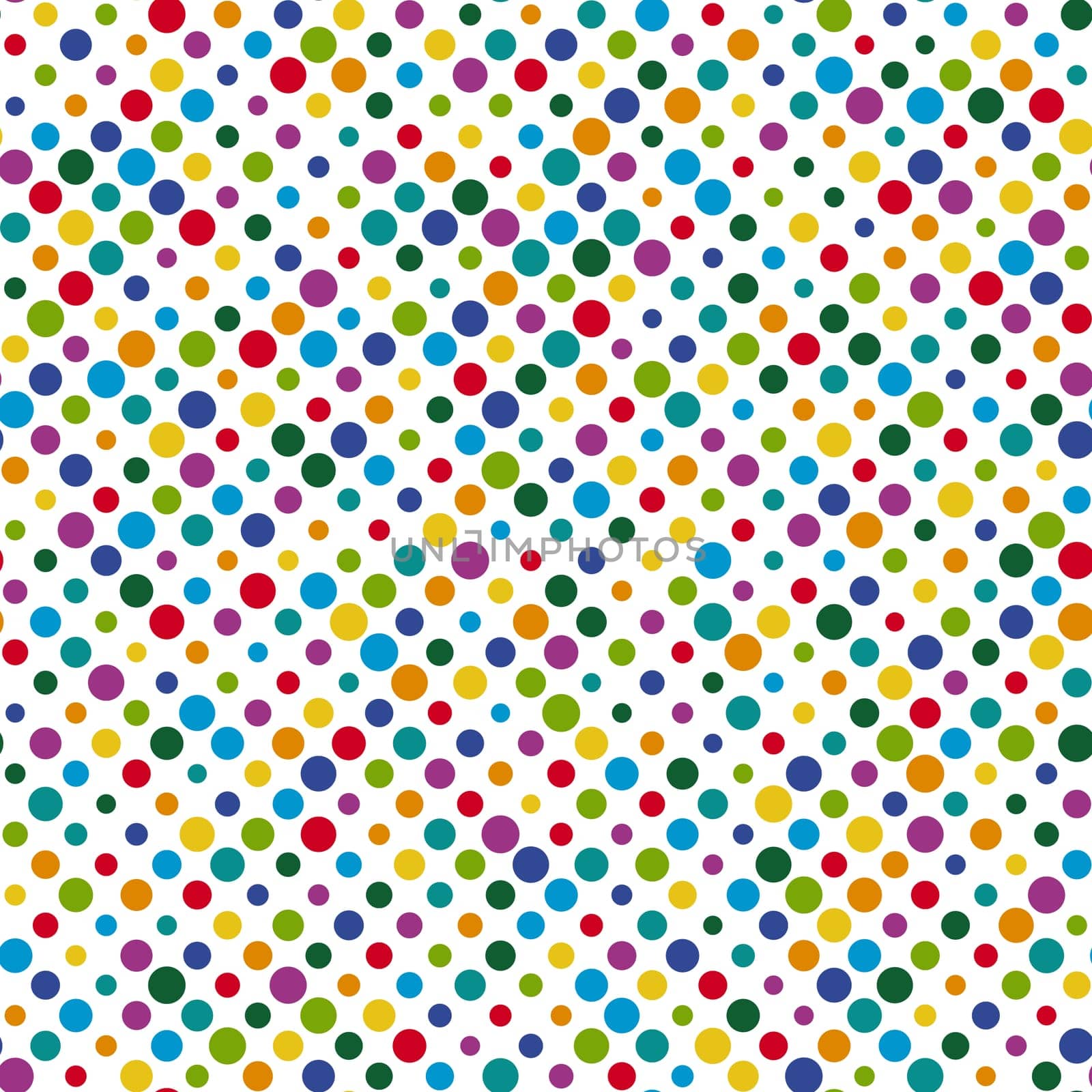 vector of seamless colored dots pattern background