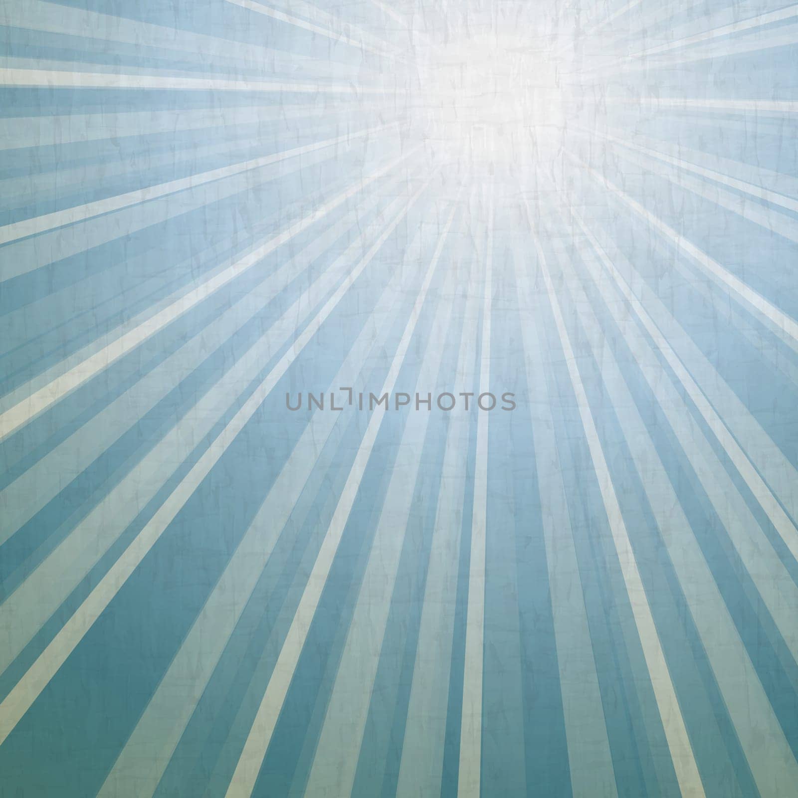 illustration of retro grunge light rays background