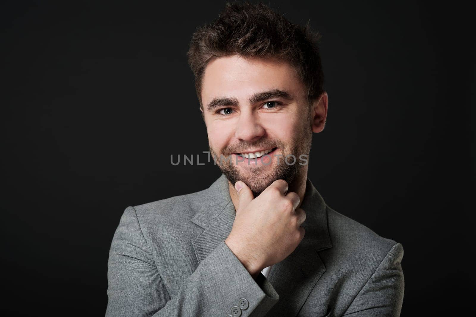 Happy young man