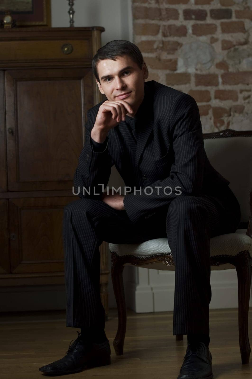 Portrait of handsome man