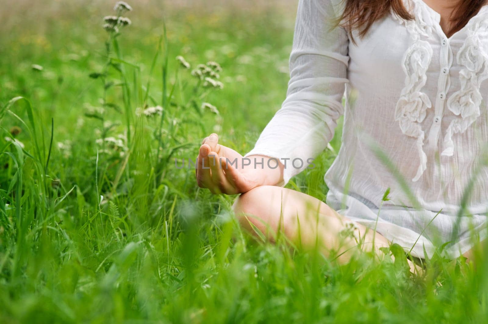 Lotus pose