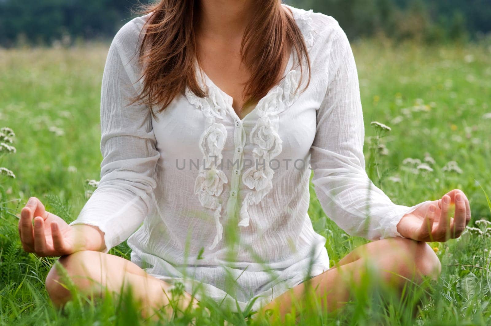 Lotus pose