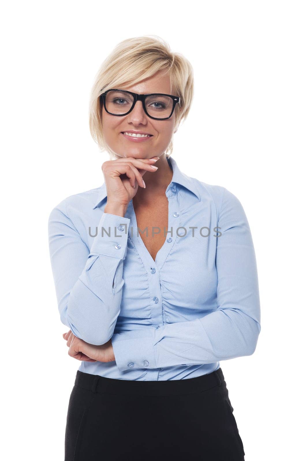 Portrait of confident businesswoman