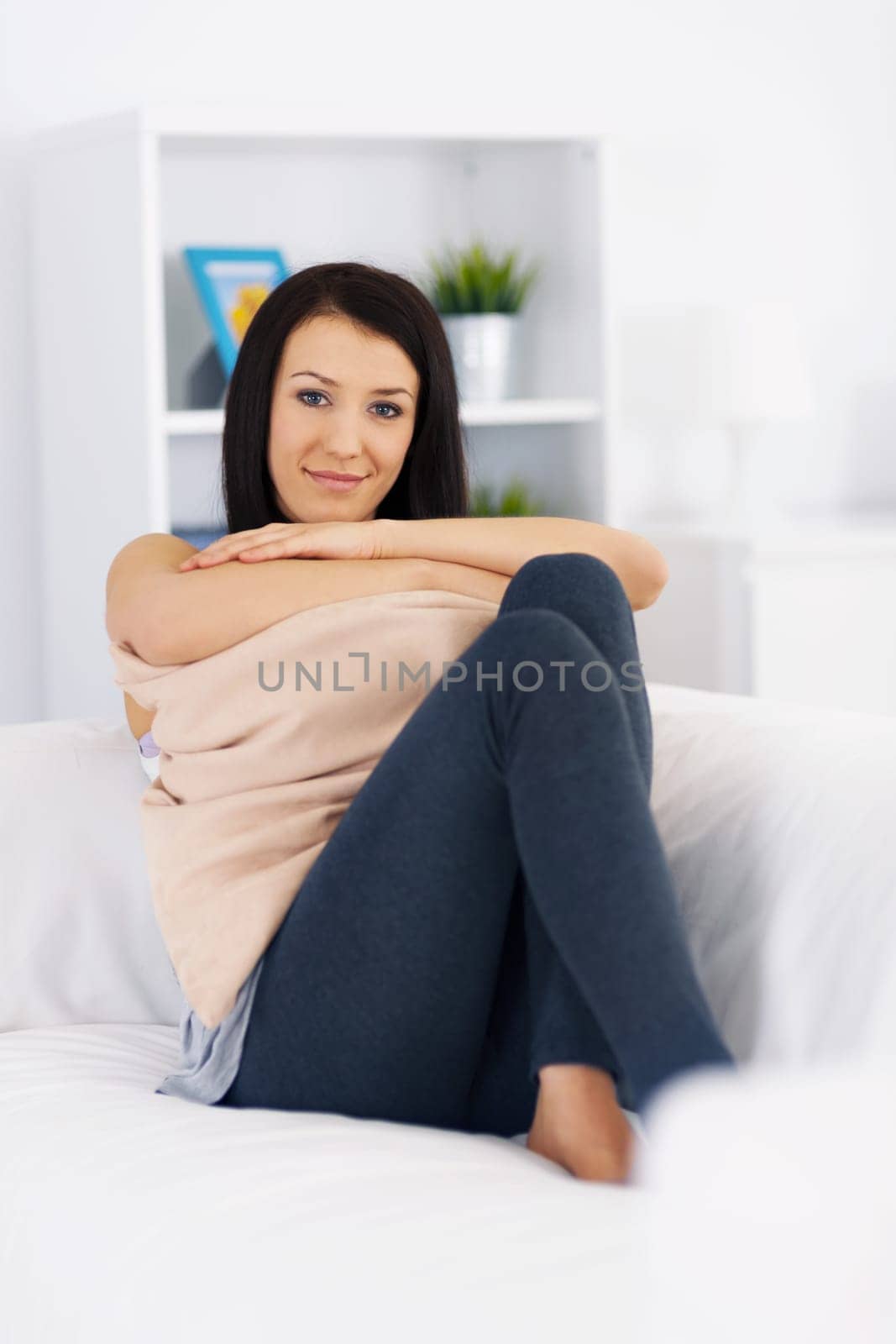 Relaxation on sofa