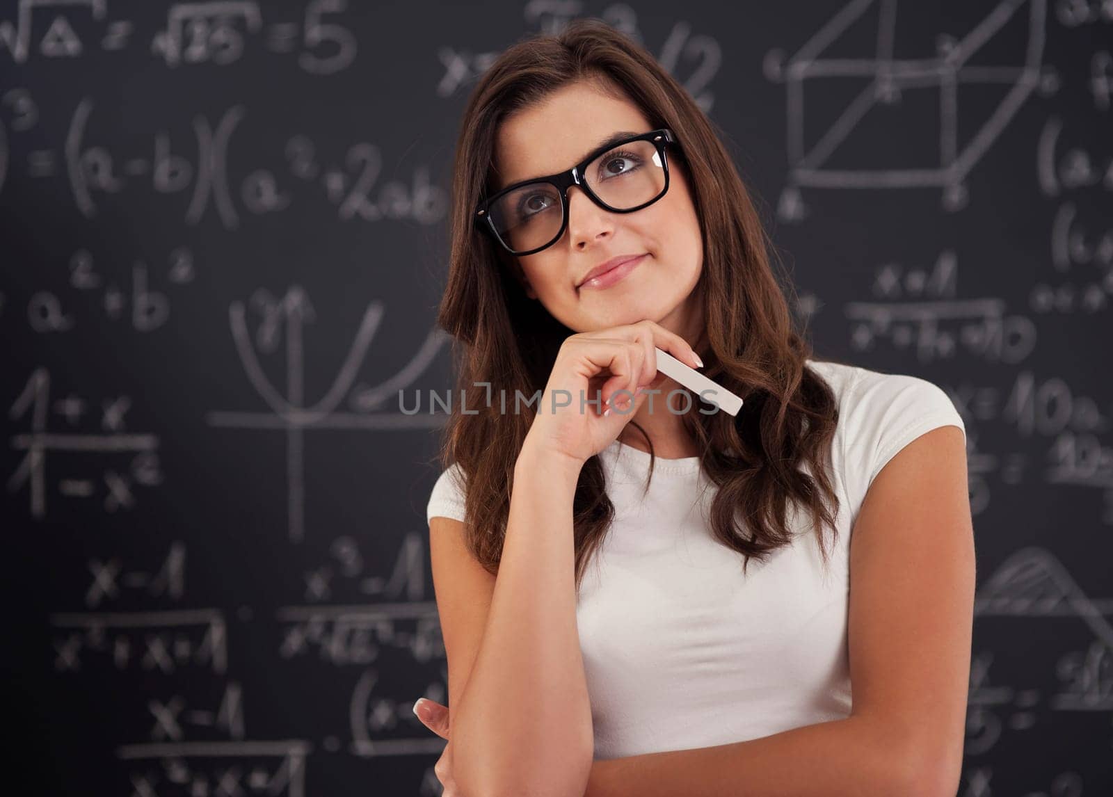 Day dreaming in classroom