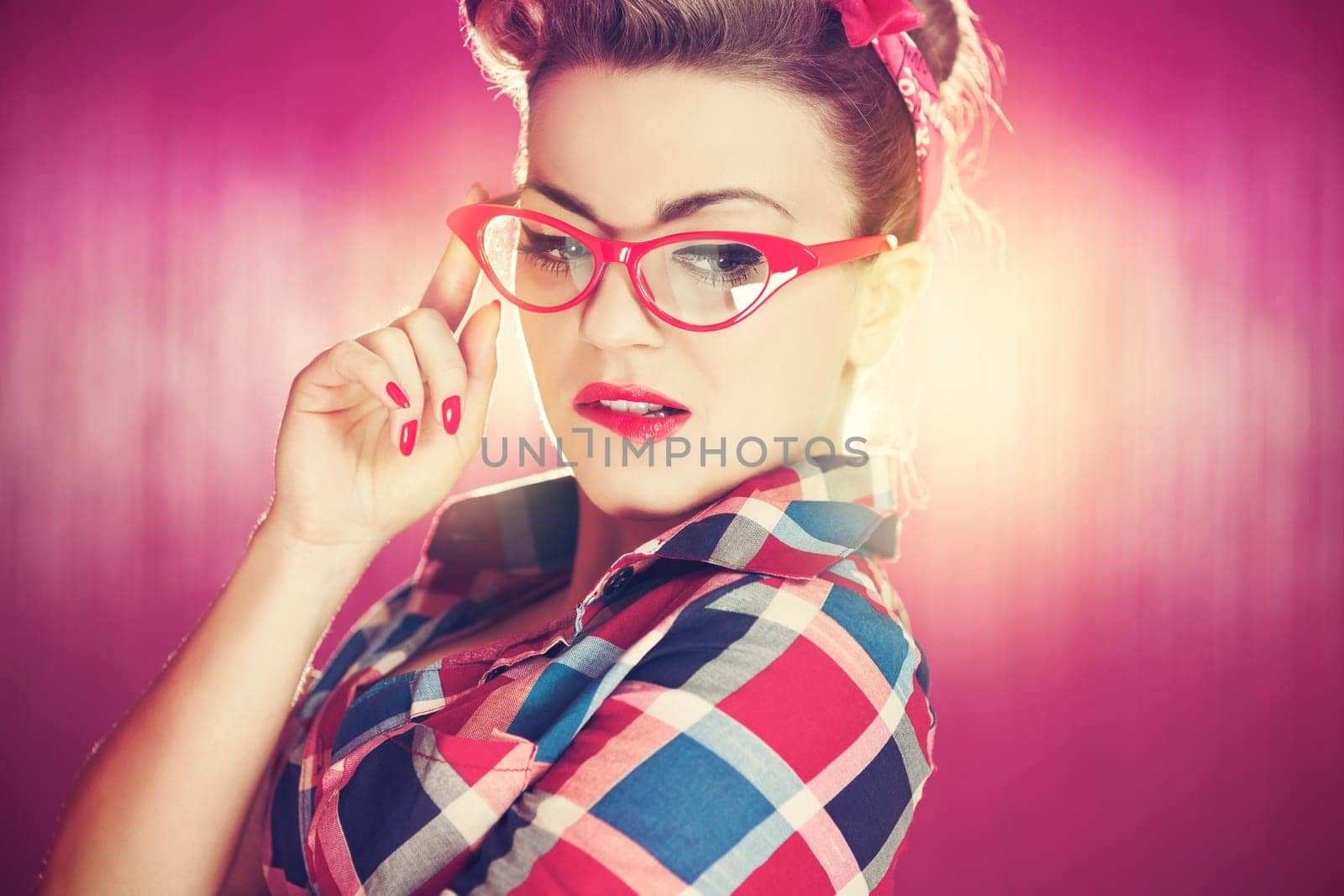 Sexy pin up girl