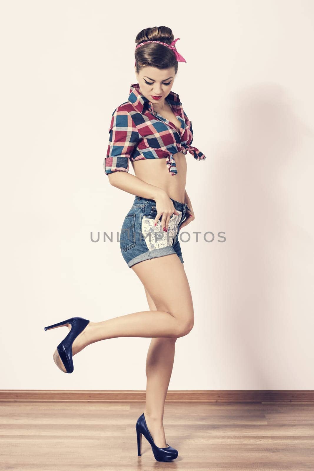 Pin-up model