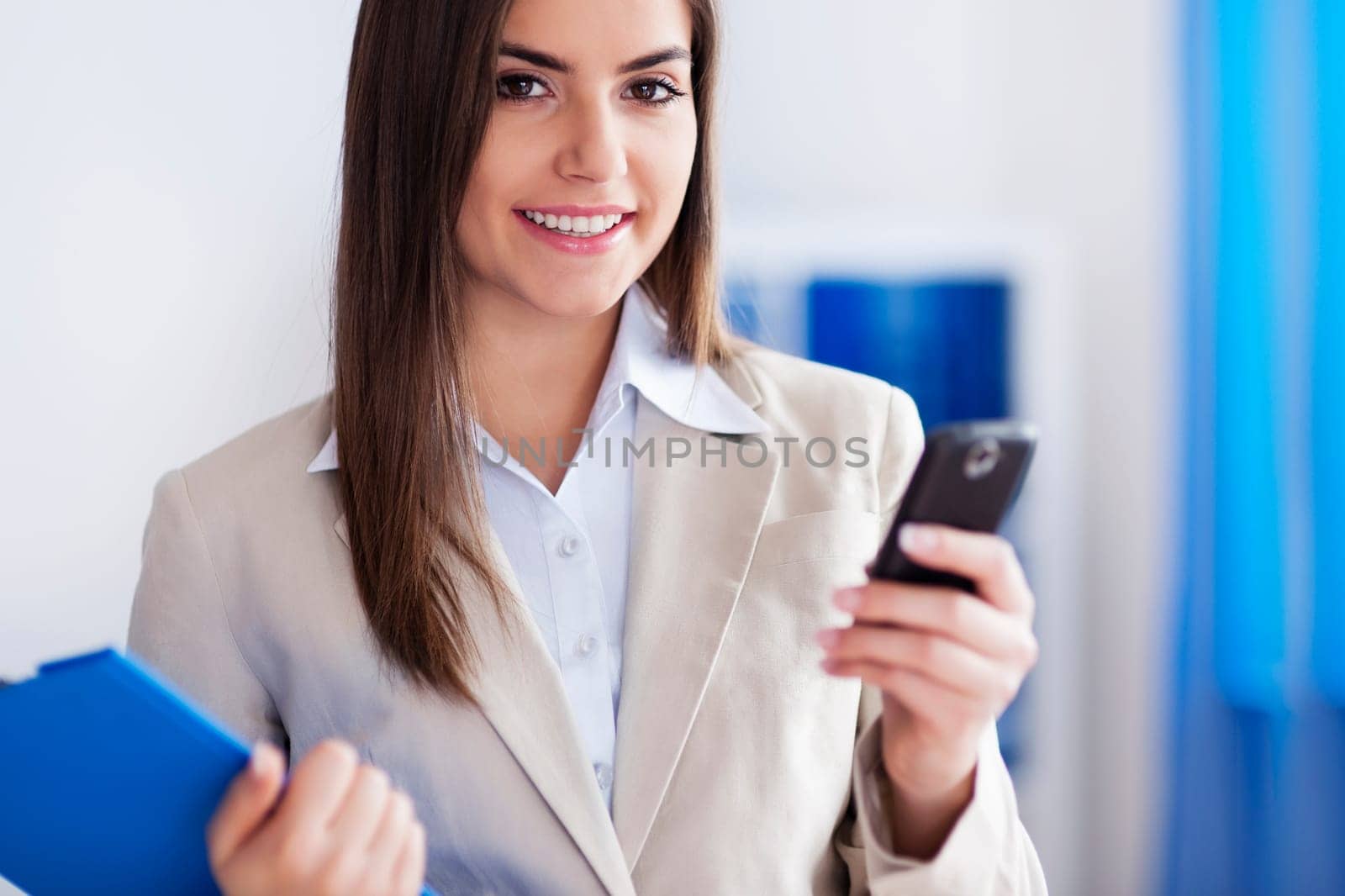 Working young woman