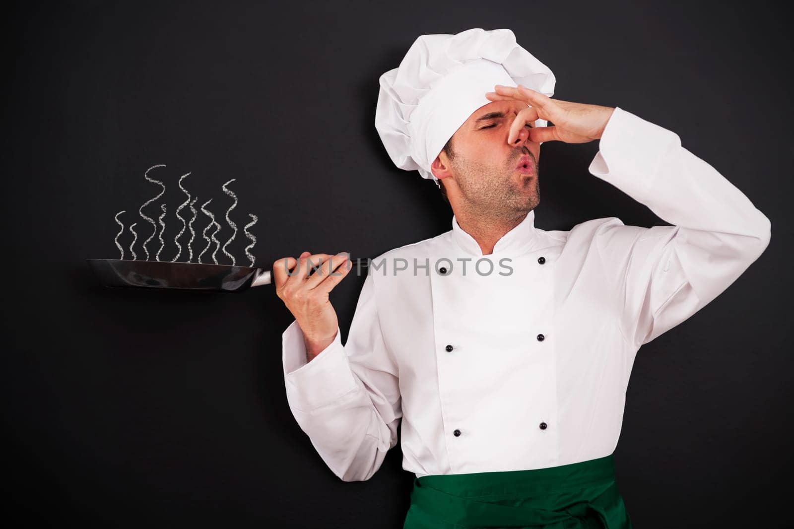Burnt main course