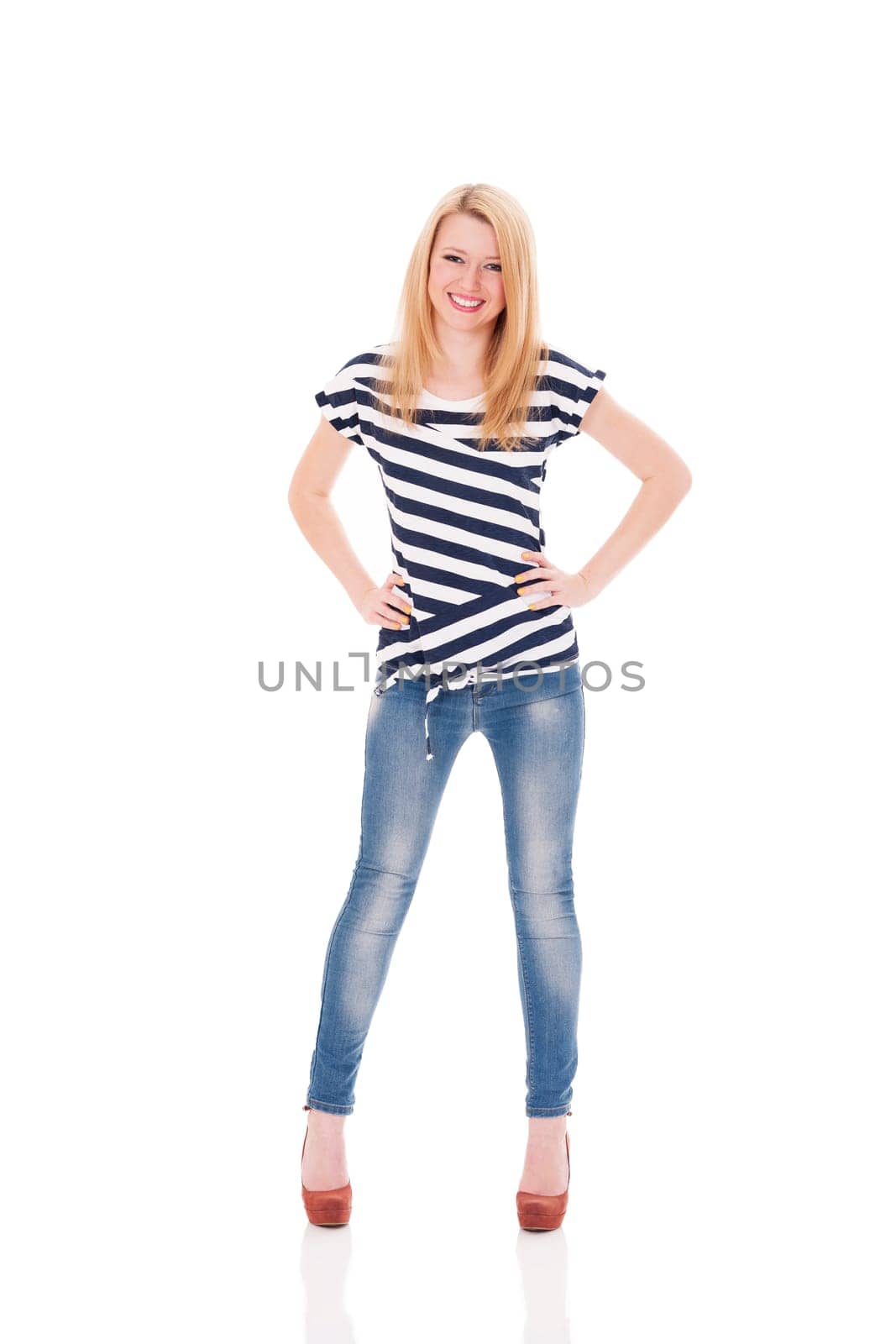 Beautiful young woman