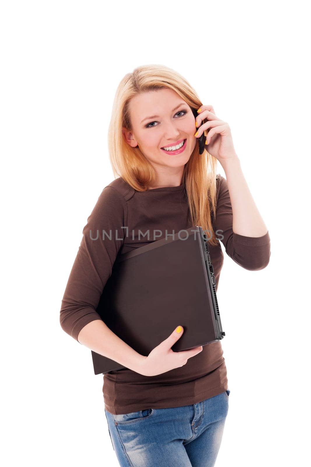 Busy woman