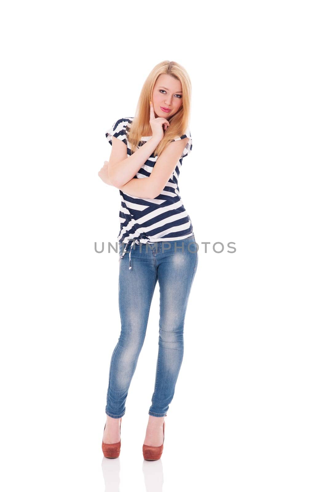 Sensual young woman