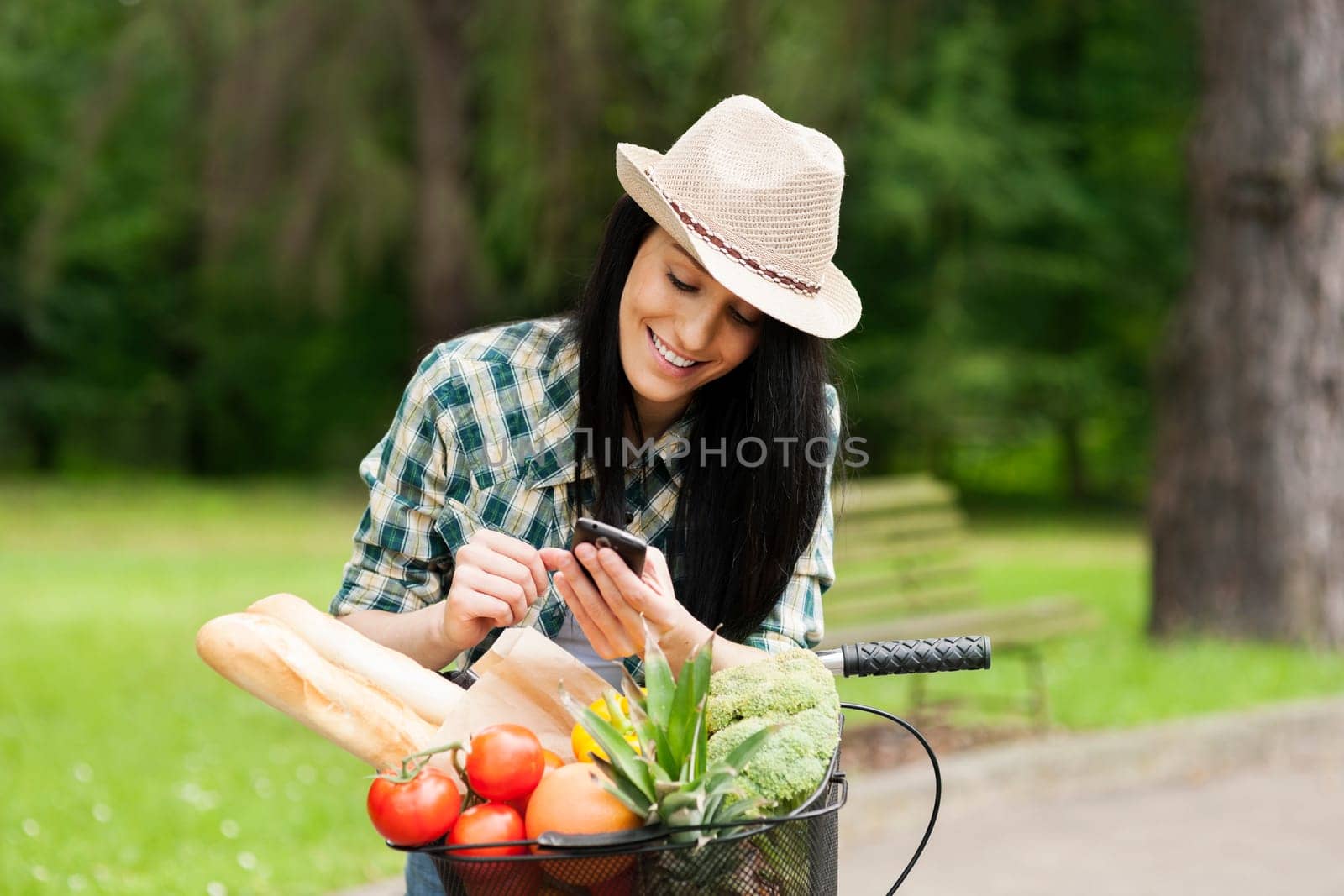 Texting a message