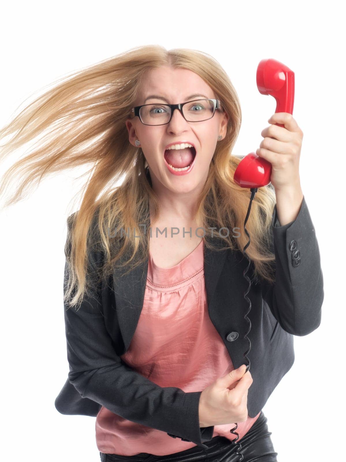 Businesswoman on the phone