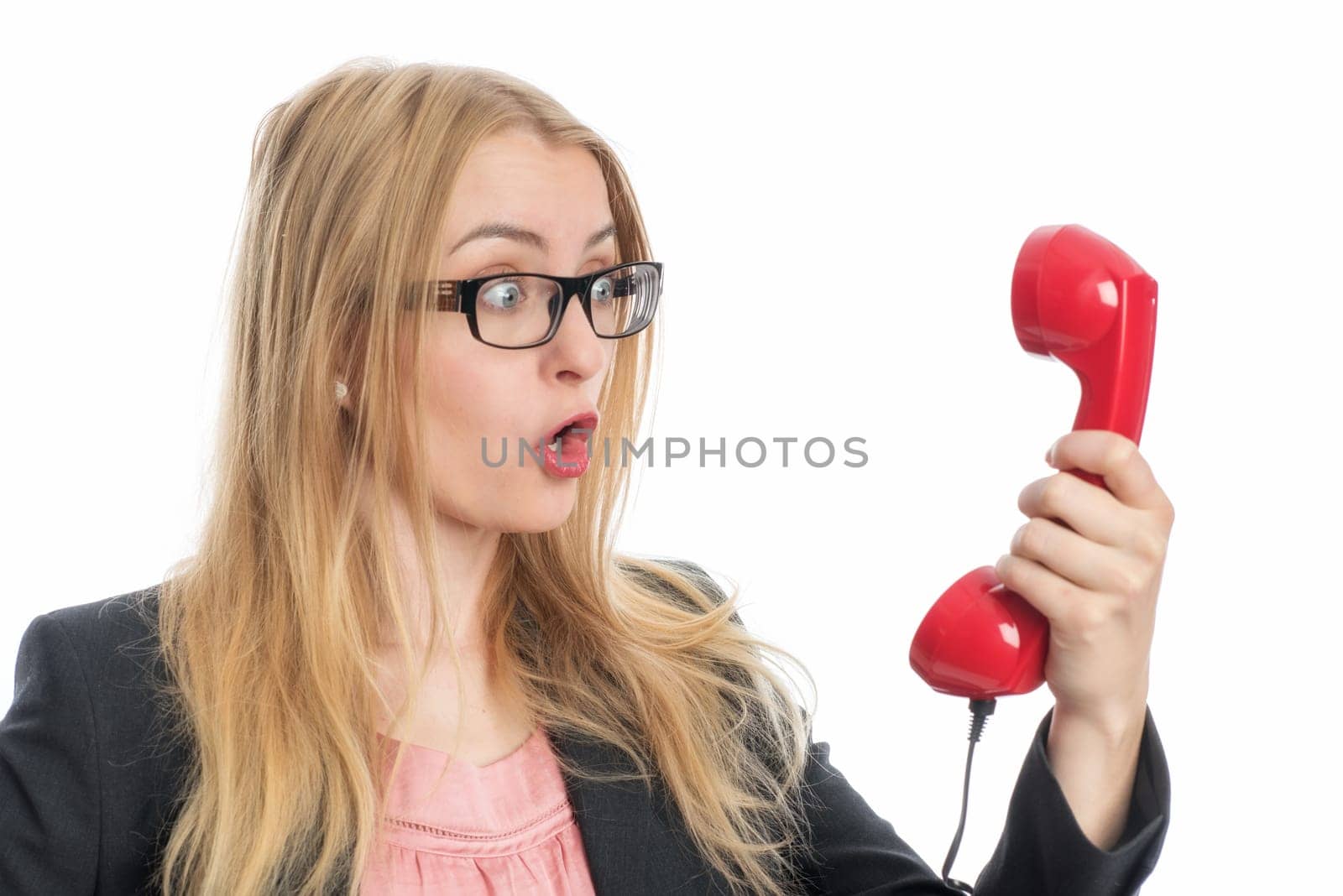 Businesswoman on the phone