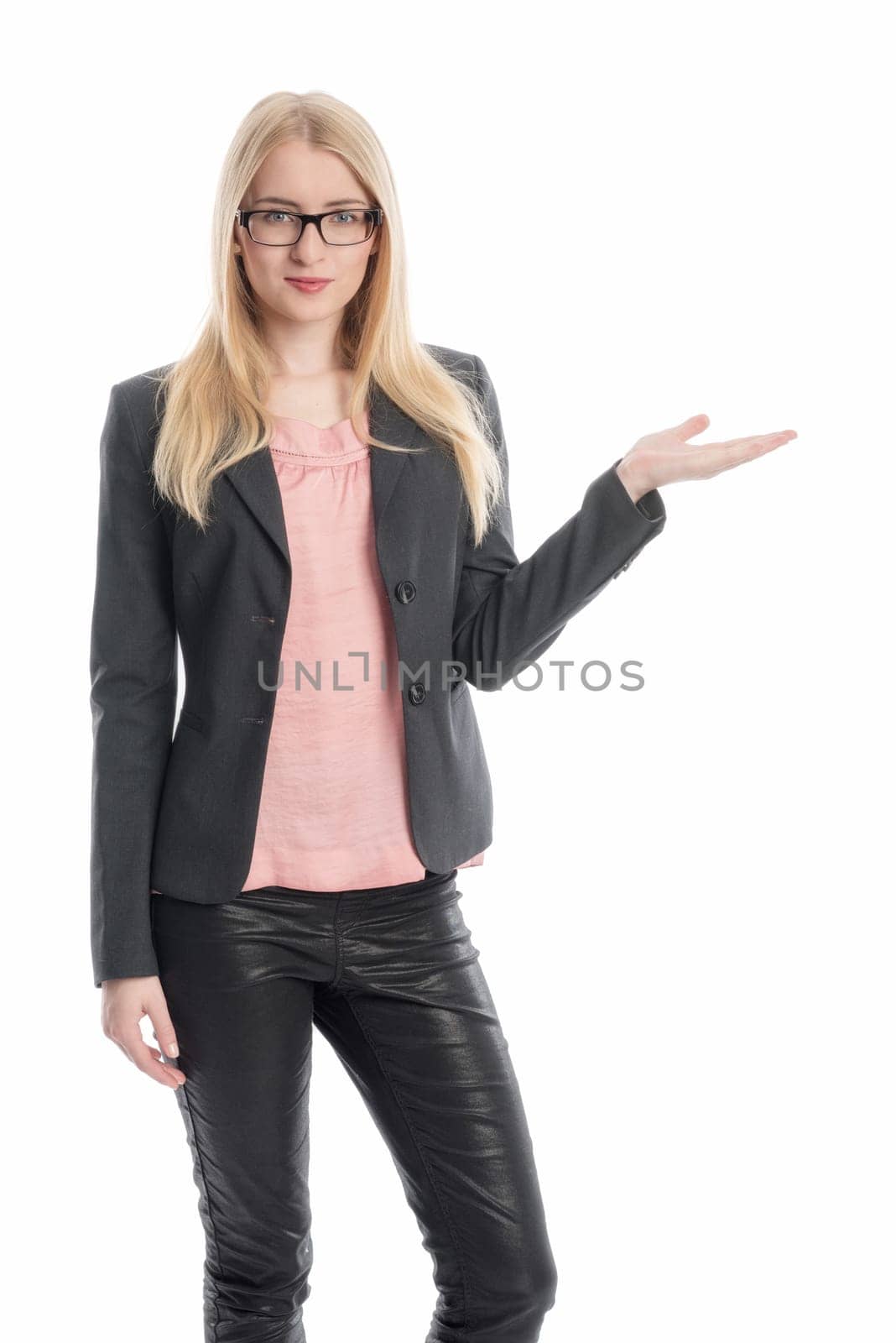Self-confident businesswoman