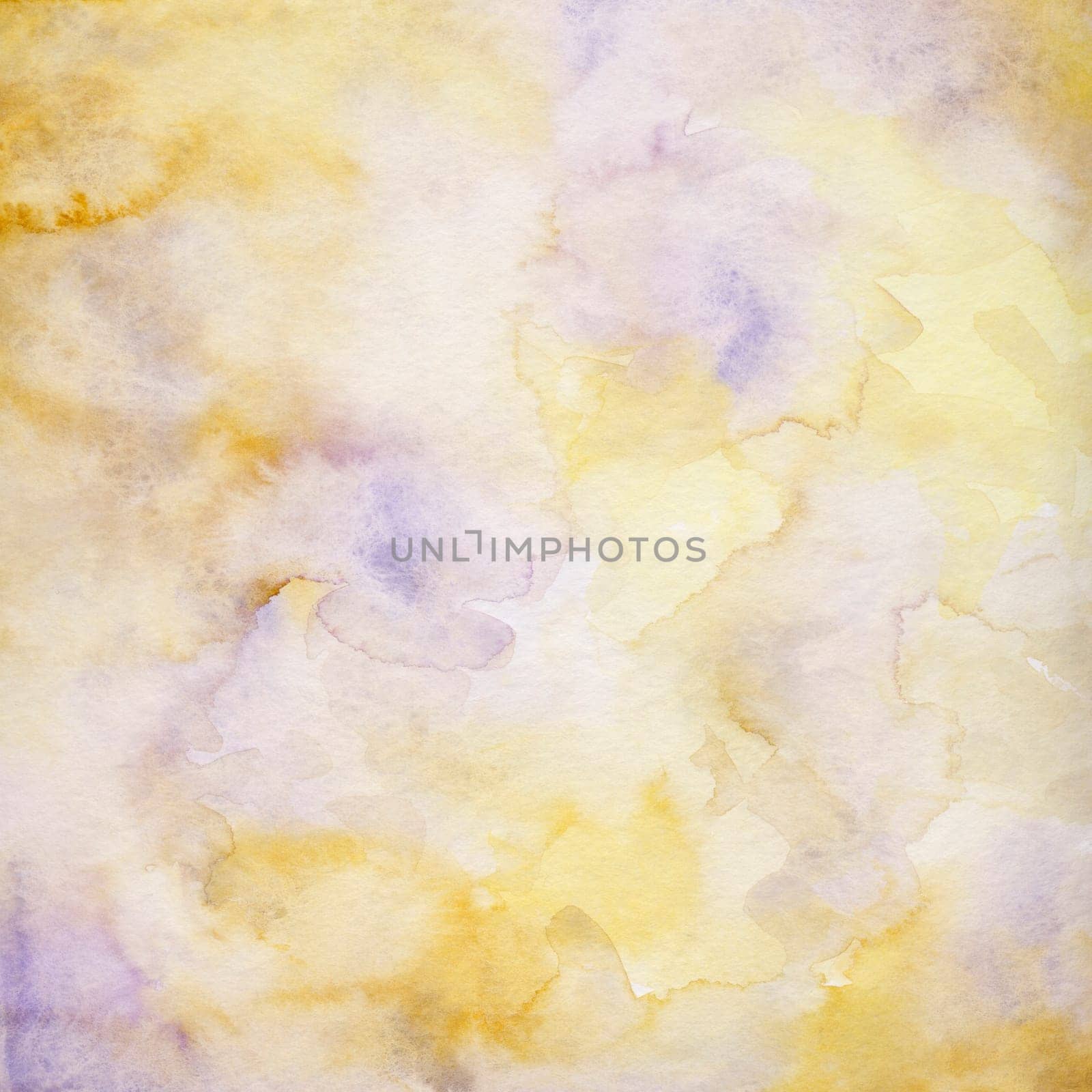 watercolor abstract paper light yellow and light purple tones