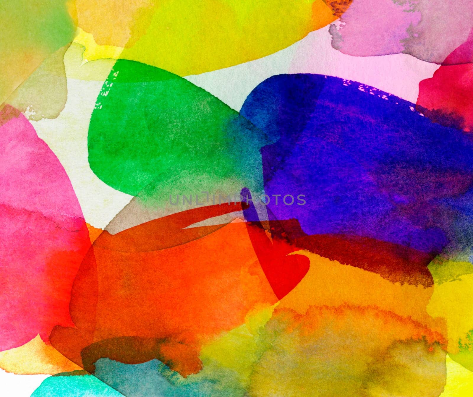 watercolor colorful summer-coloured paper