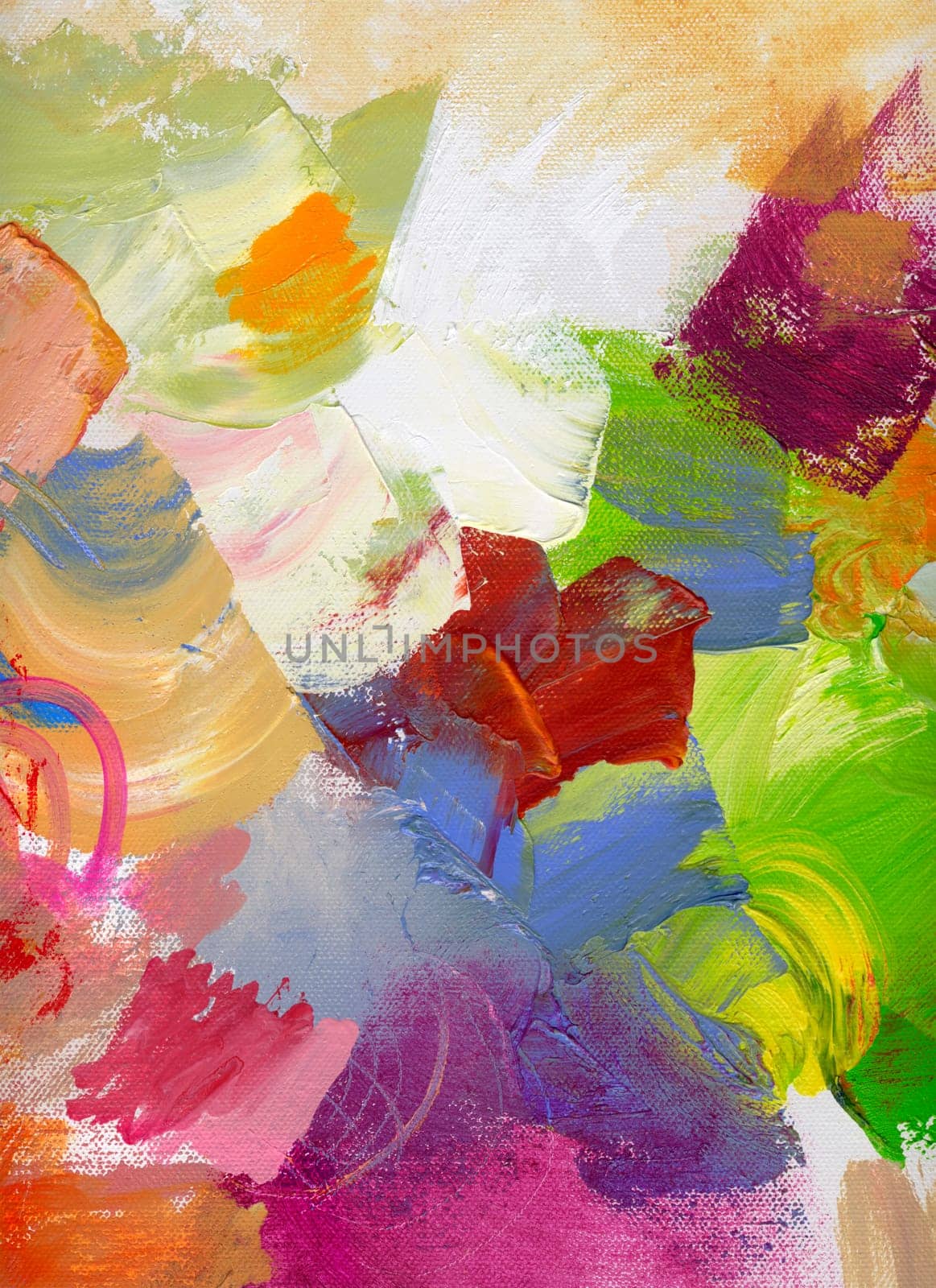 abstract painting textures on canvas