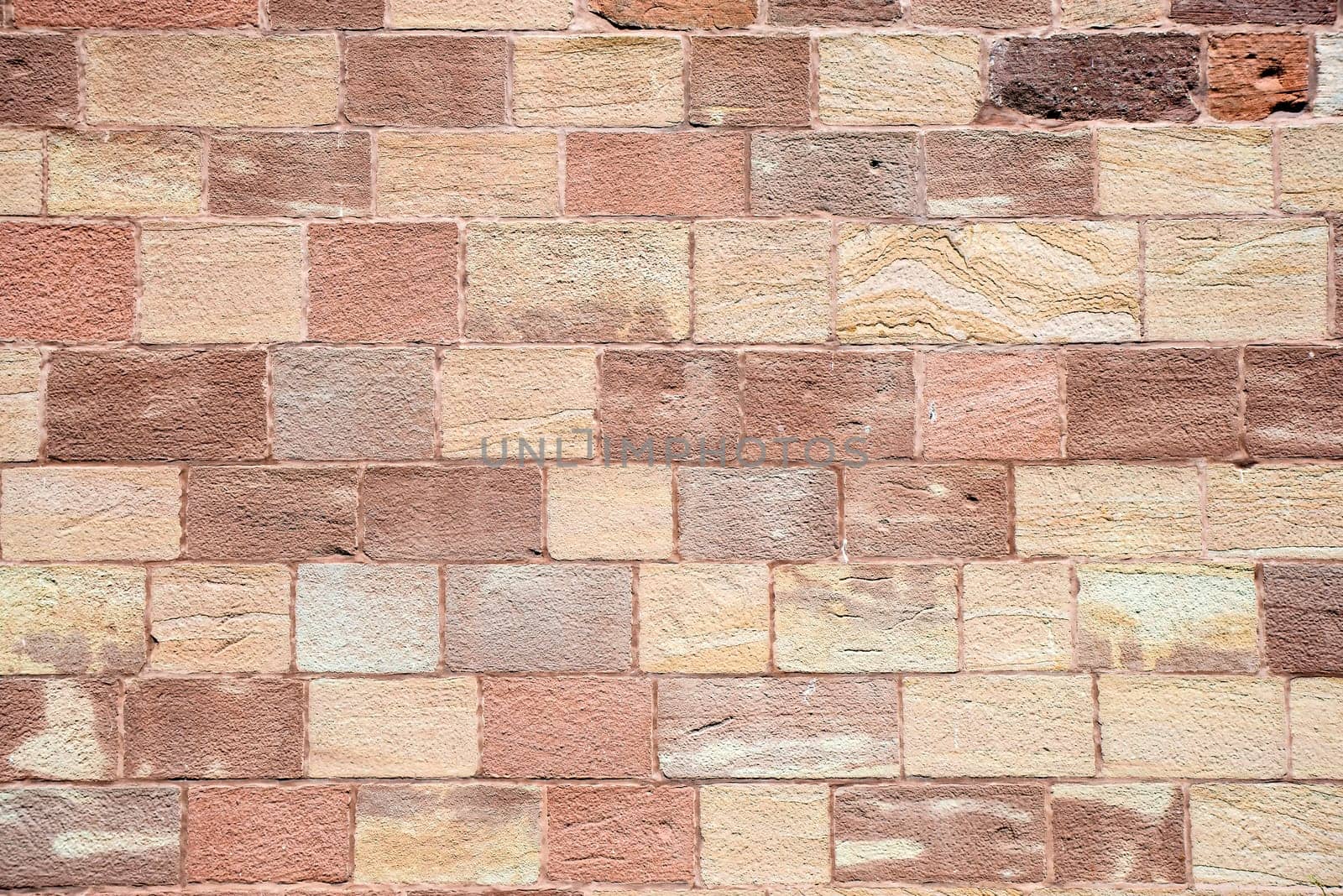 Sandstone wall of a citadel