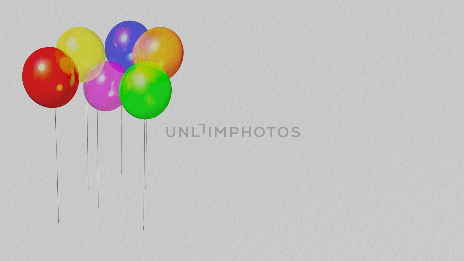 multicolored balloons for adv or others purpose use