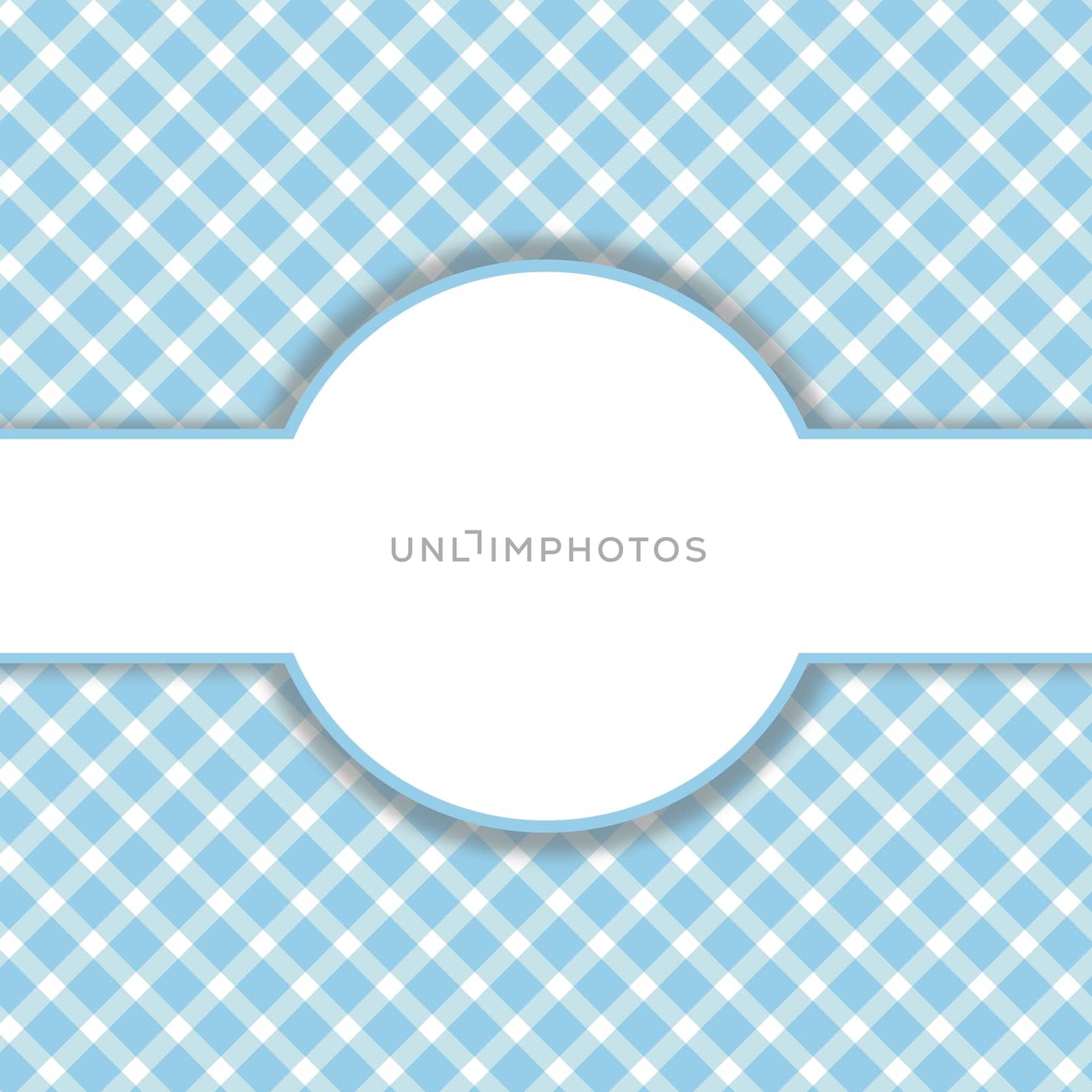 Blue-and-white pattern with free space for text