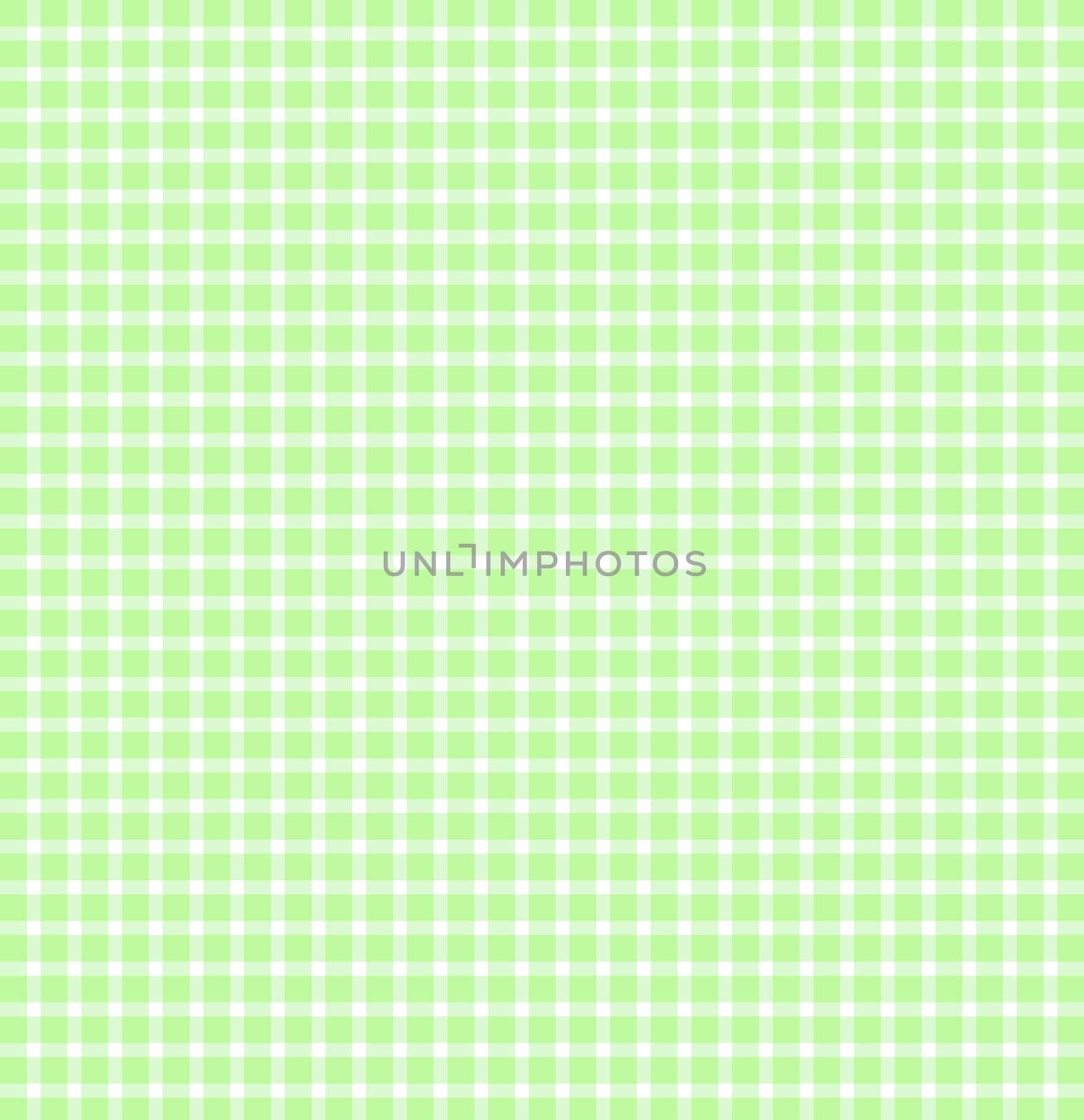 Tablecloth green white