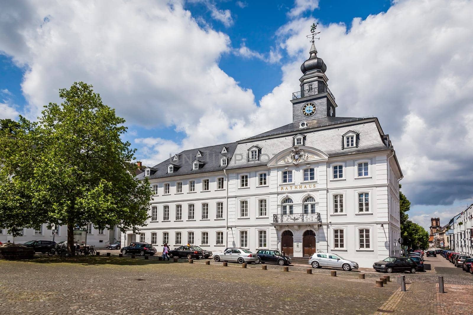 An image of the old town hall Saarbruecken