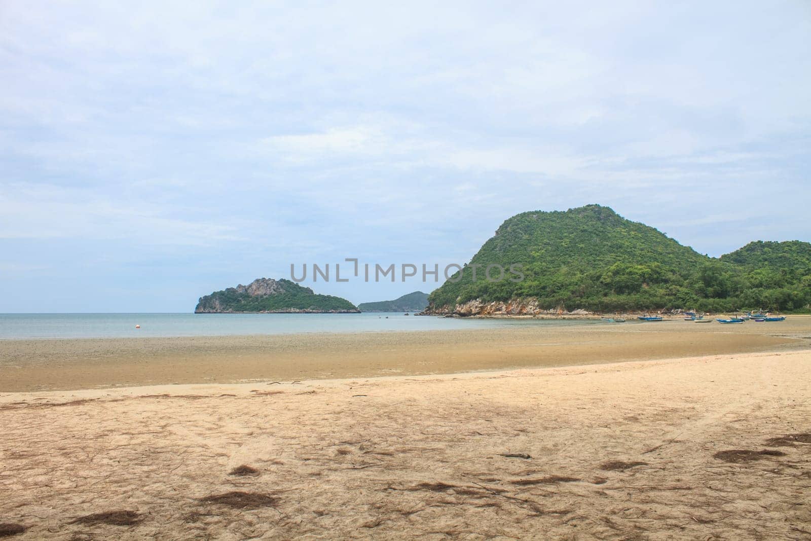 beautiful beach and tropical sea in summer