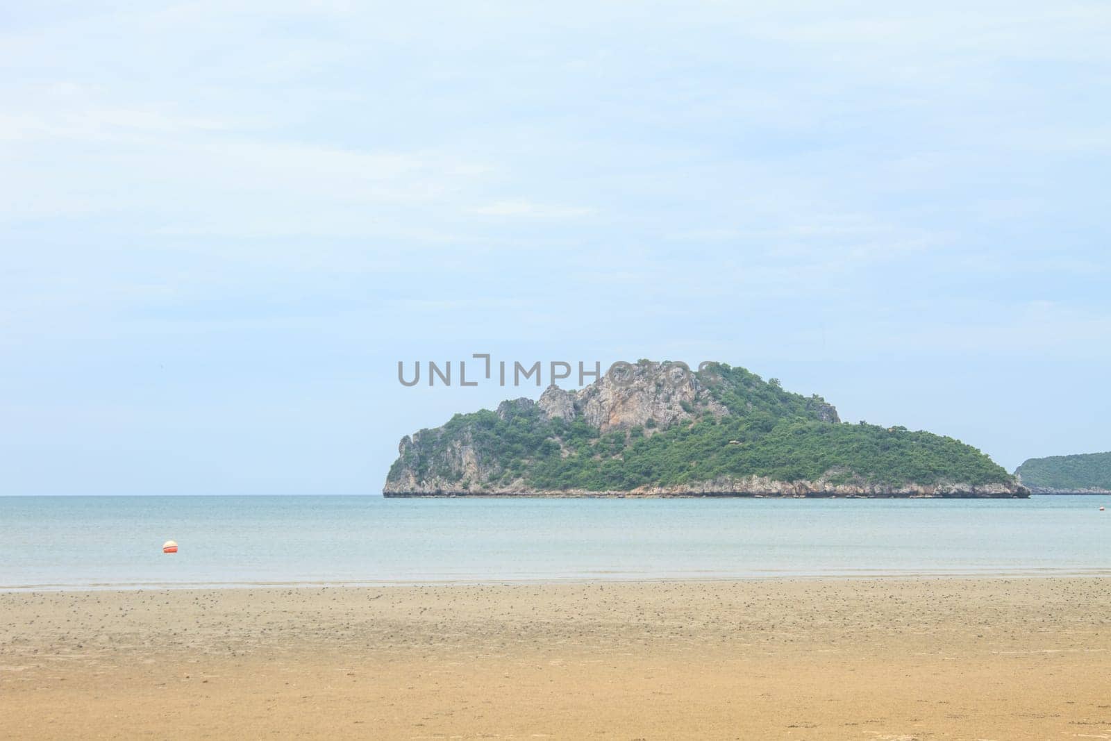 beautiful beach and tropical sea in summer