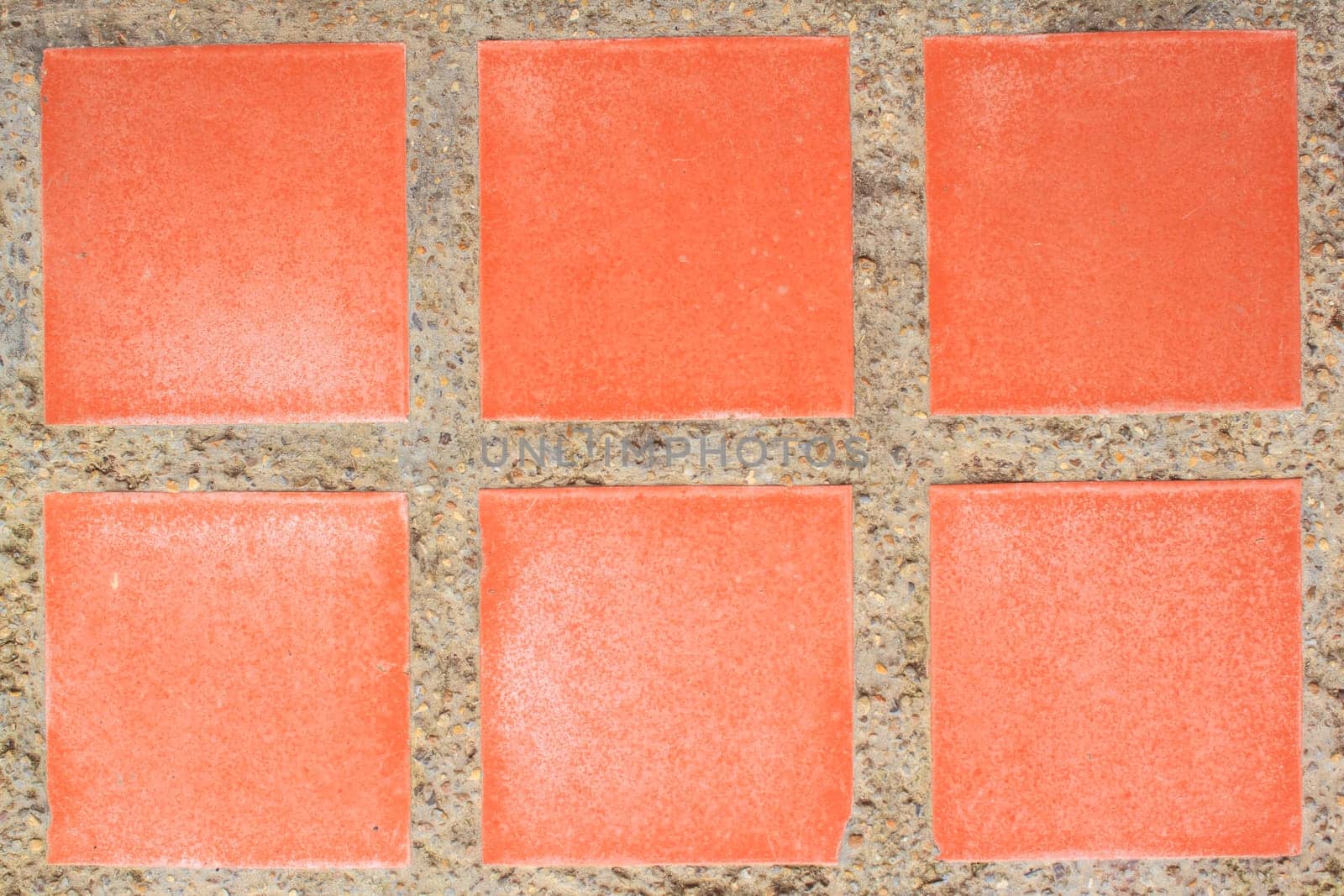 ceramic floor tiles close up texture in the park