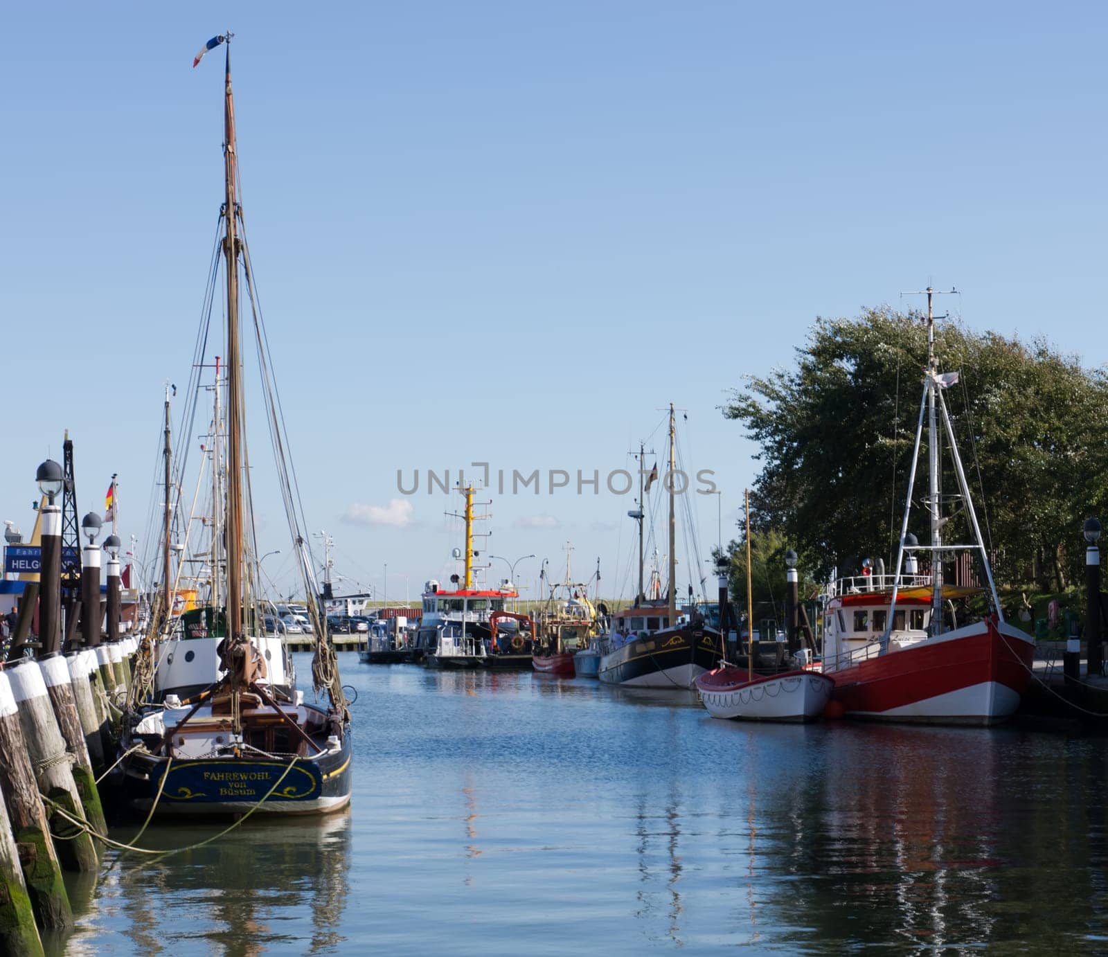 Fishing boat in the Büsum harbour