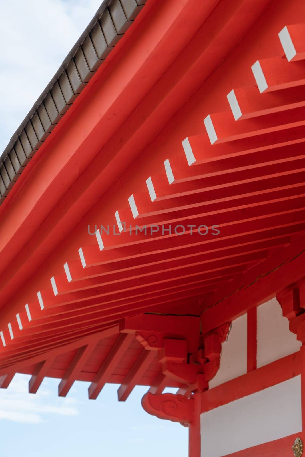 temple roof designs, traditional Japanese pagoda roof, closeup