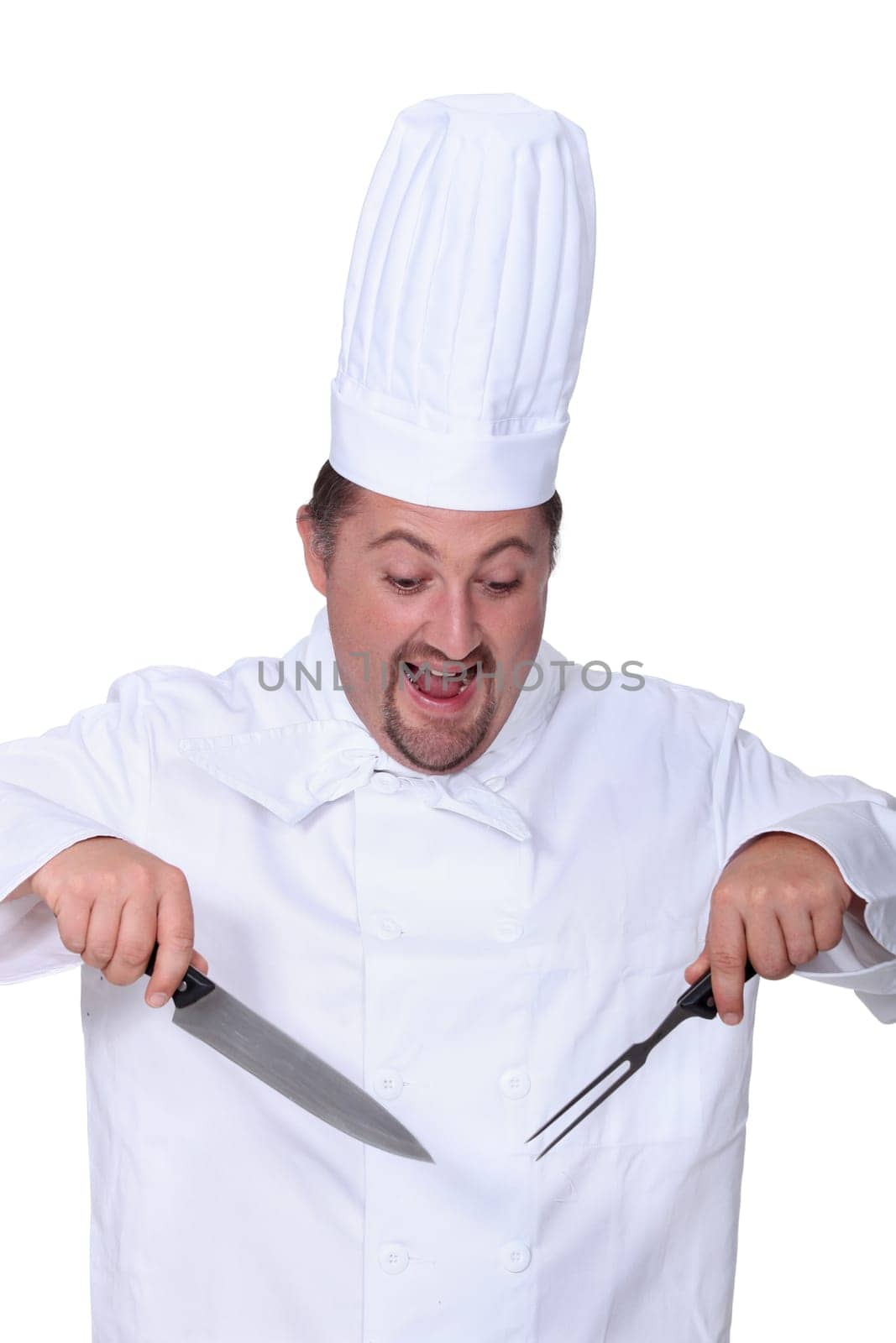 Happy chef