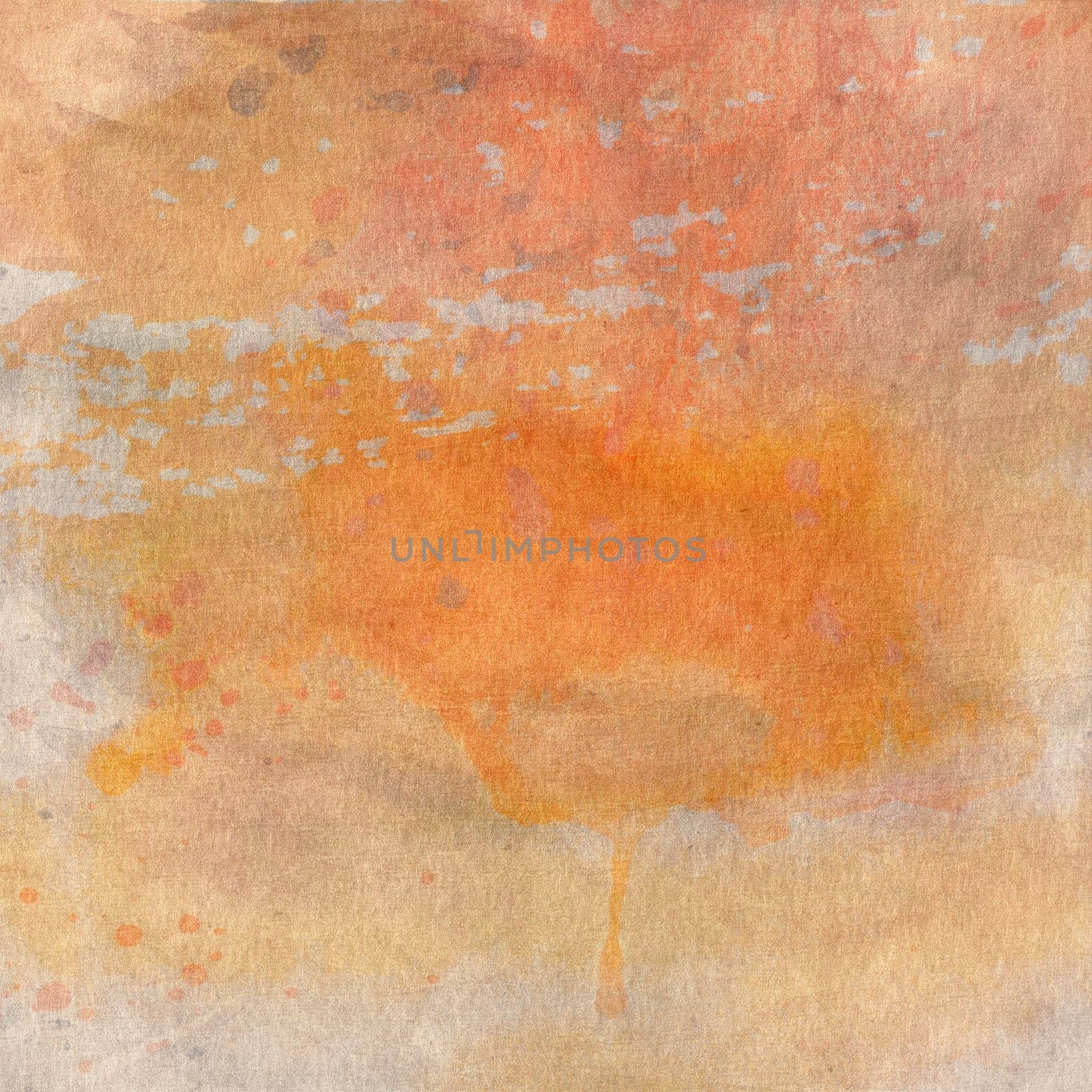 Paper texture. Watercolor stains background.