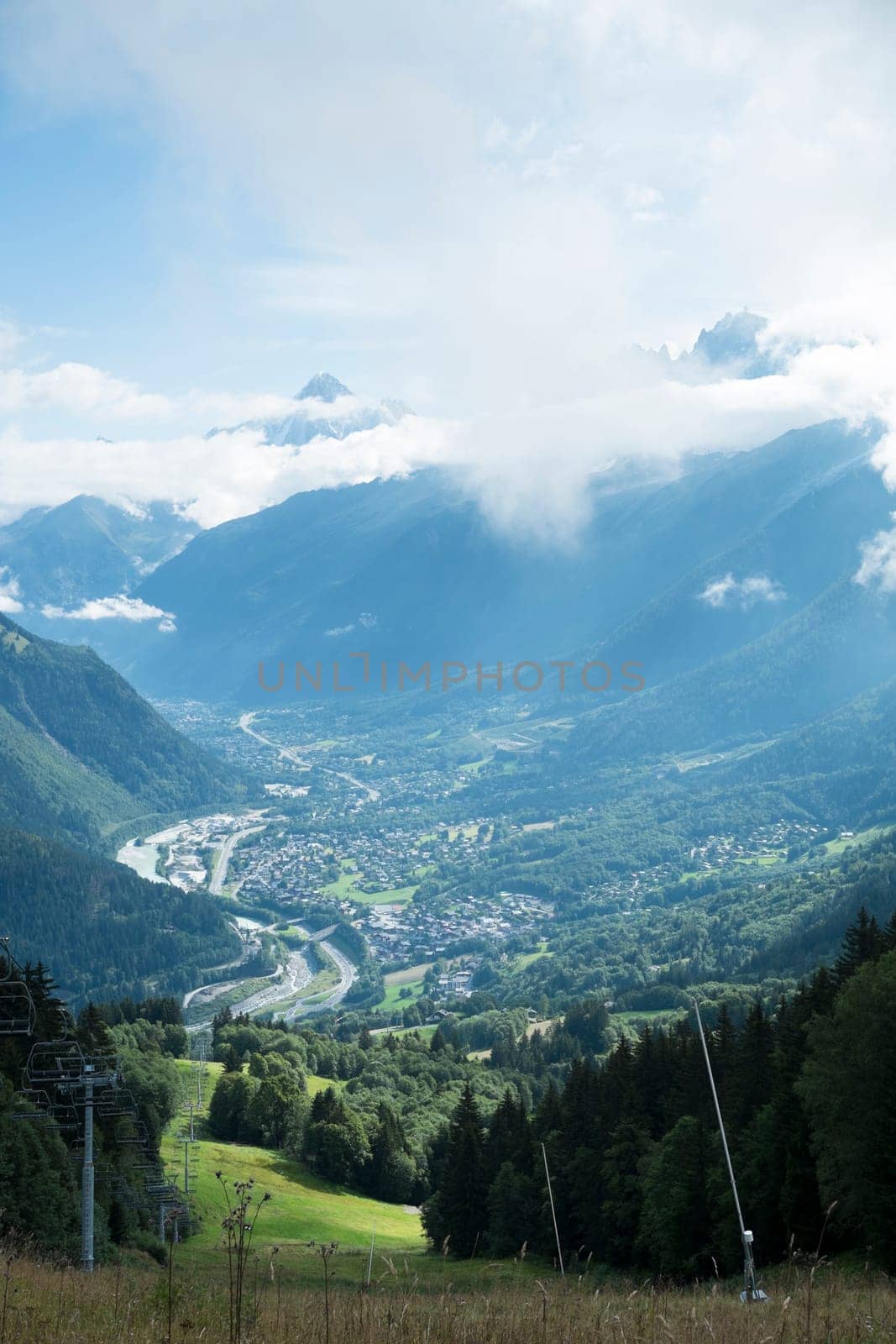 COL DE VOZA, FRANCE - AUGUST 24