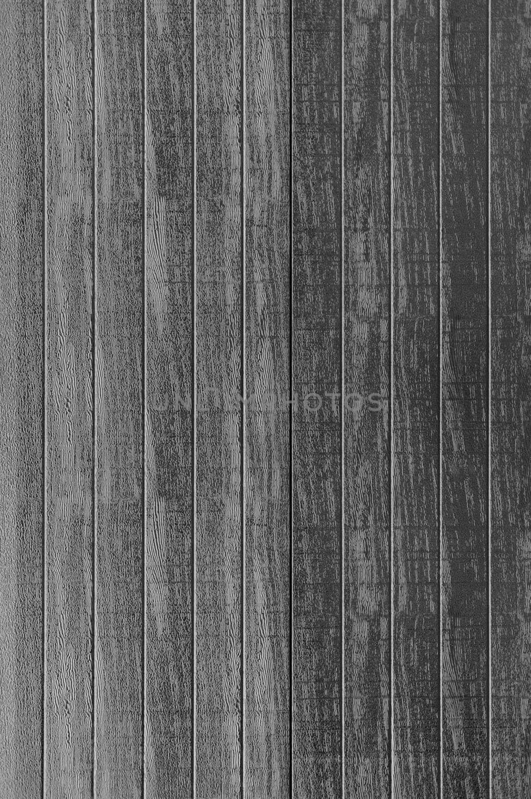 A close up shot of wood panelling