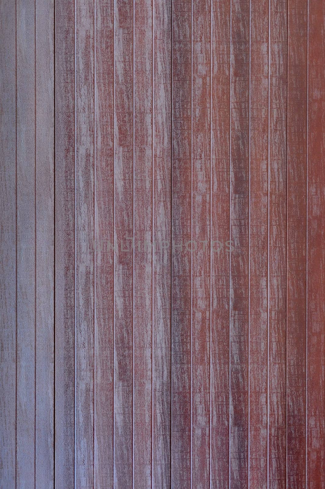 A close up shot of wood panelling