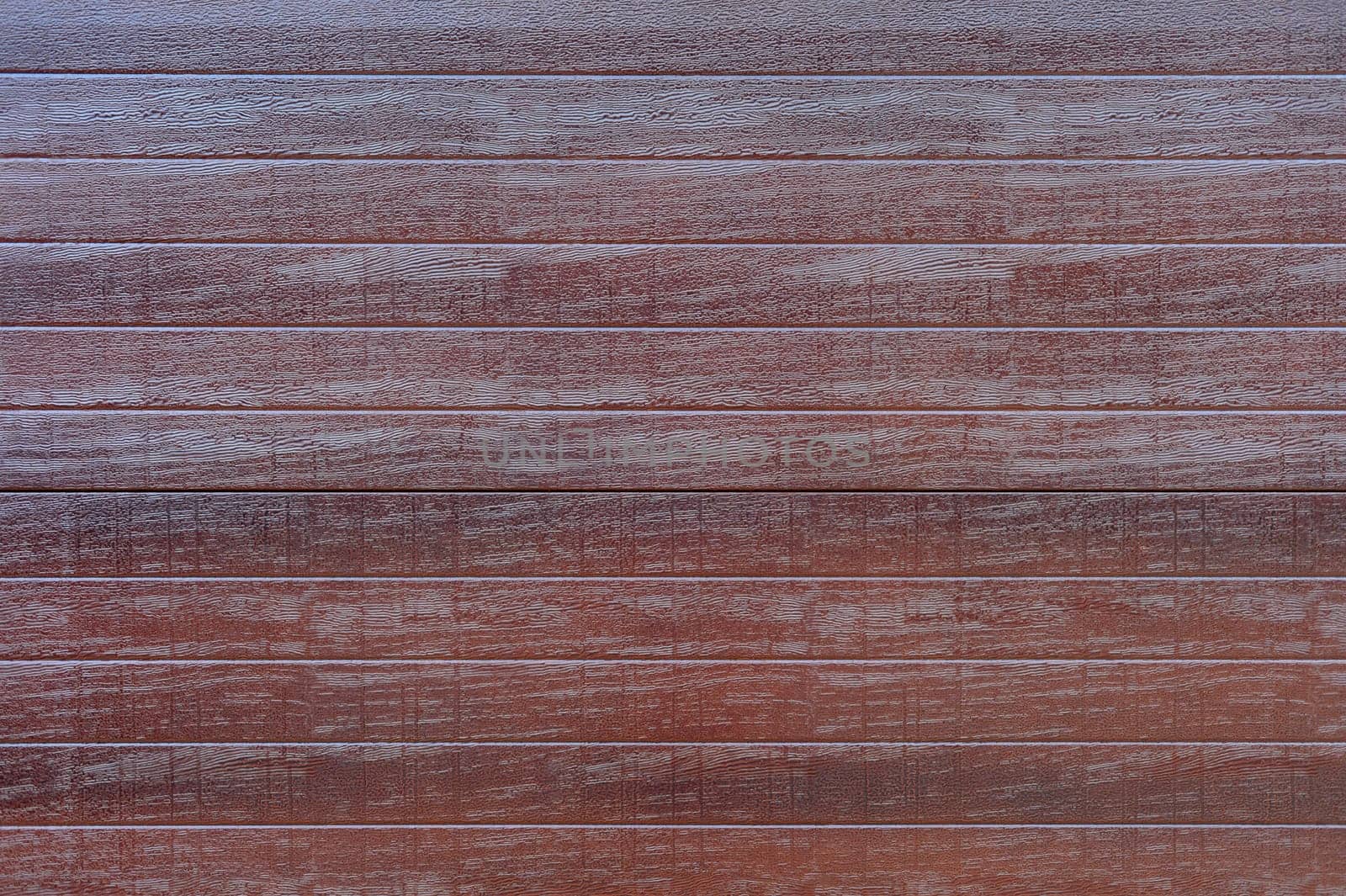 A close up shot of wood panelling