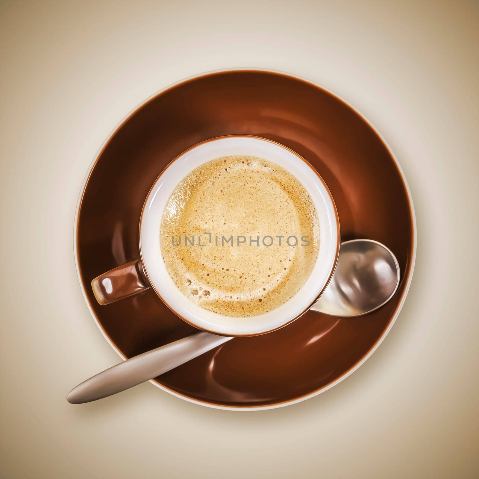 An image of a brown cup of coffee