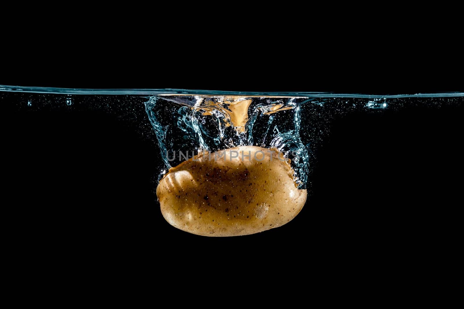 An image of food in the water