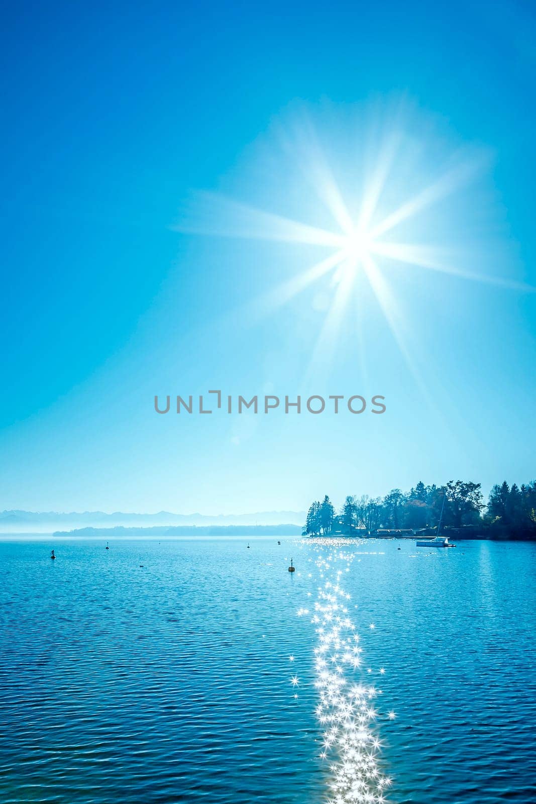 An image of the Starnberg Lake in Germany