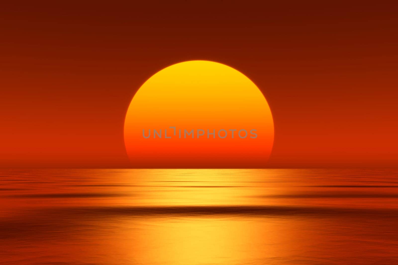 An image of a beautiful golden sunset