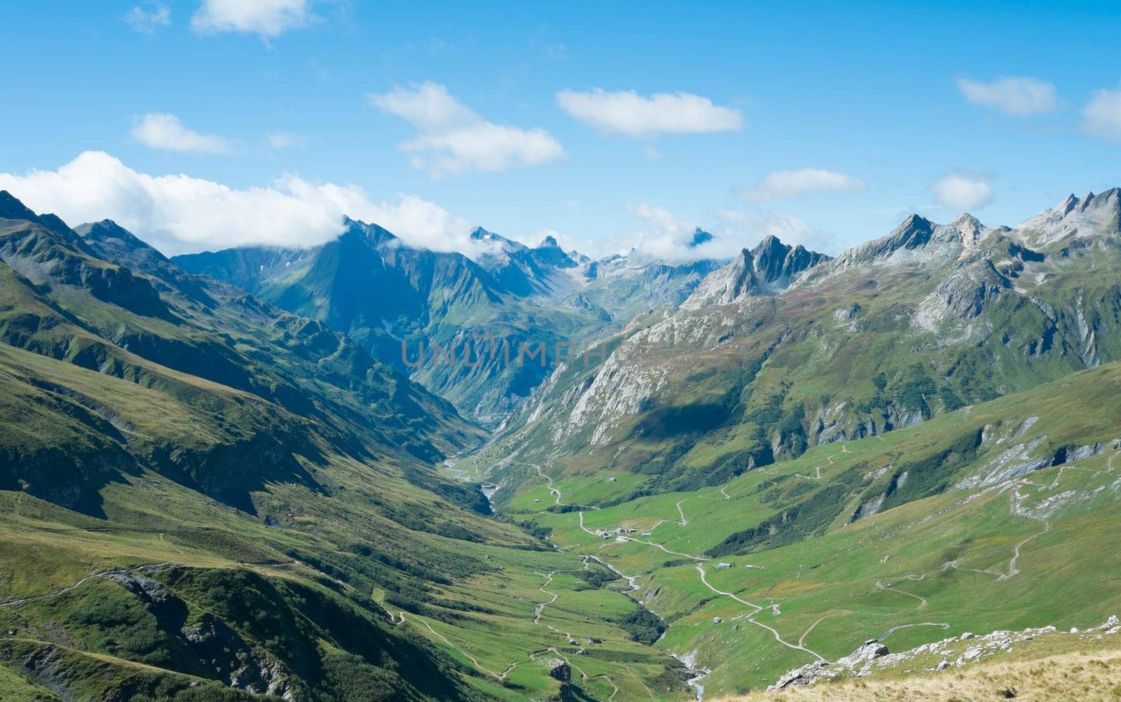 VILLE DES GLACIERS, FRANCE - AUGUST 27