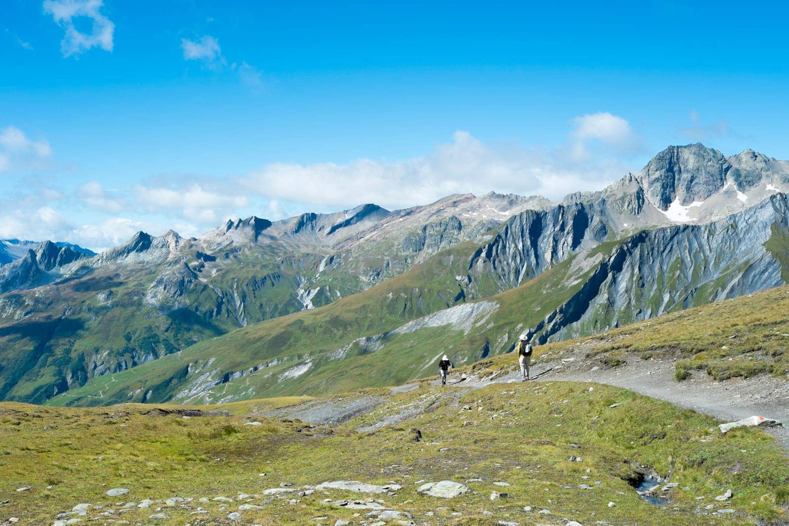 SEIGNE HILL, ITALY - AUGUST 27