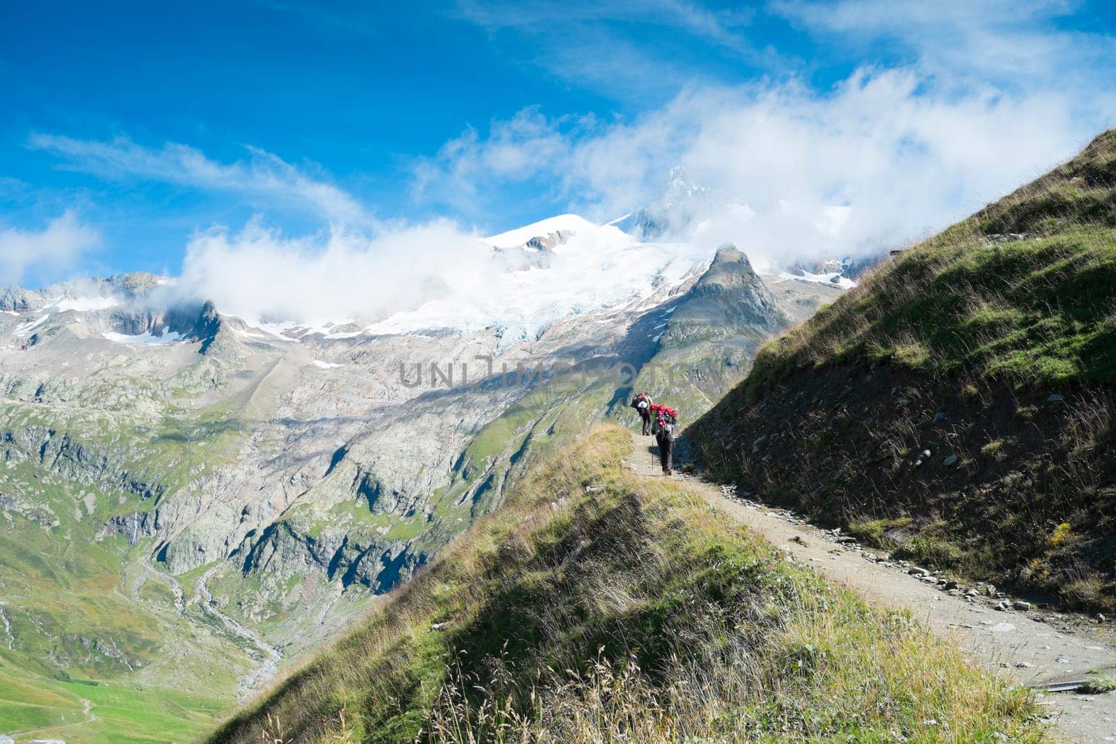 VILLE DES GLACIERS, FRANCE - AUGUST 27